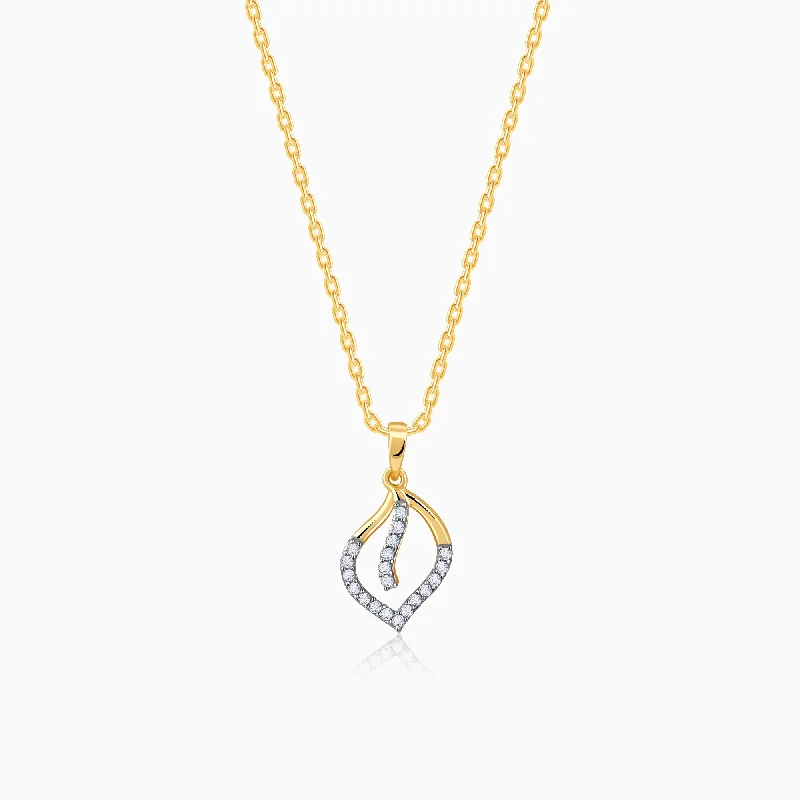 Gold Fidelity Diamond Pendant